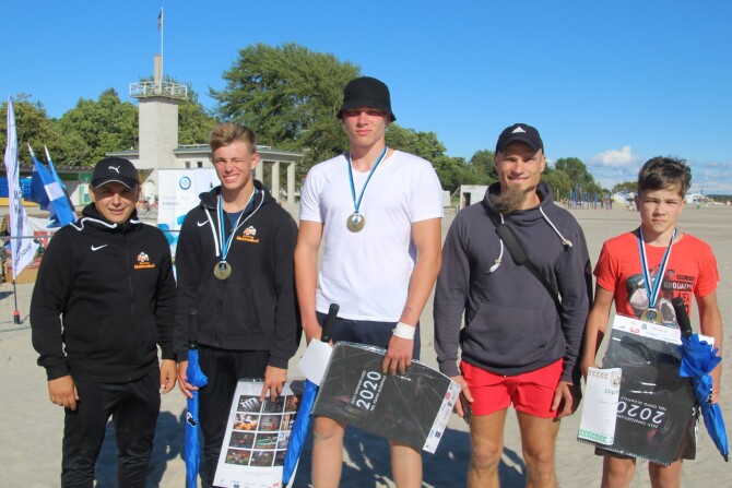 Eesti meistrivõistlused rannamaadluses 2020 medalivõitjad